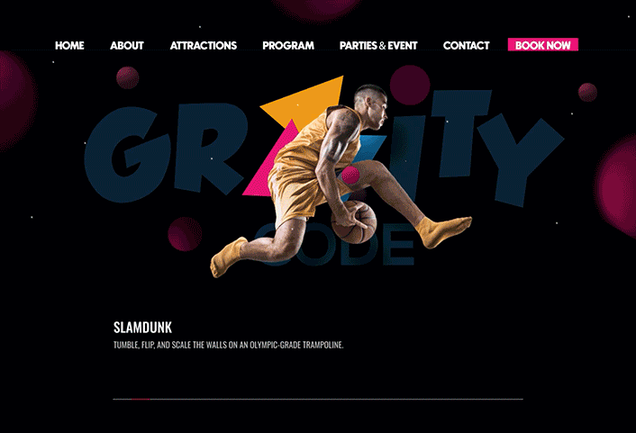 Gravity Code Website Re-Design